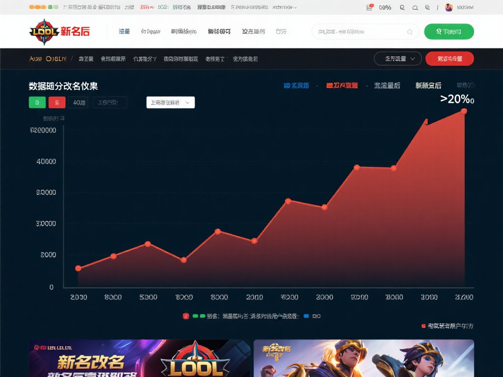 LOL官网更名后,官方网站流量表现如何? 流量变化:数据揭示改名效果
改名后,L